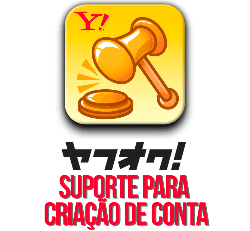 Suporte para criar conta no Leilão da Yahoo!Japan